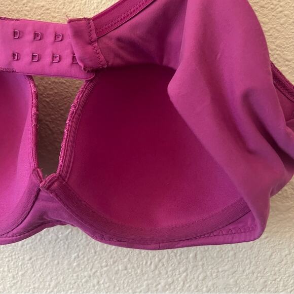 Soma 012305 Embraceable Perfect Coverage Lace Bra in Fuchsia 36B - Picture 4 of 6